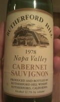 Rutherford Hill 1978 Napa Cabernet 