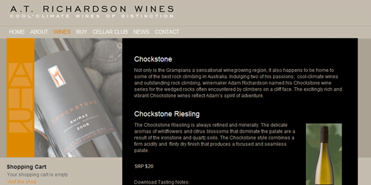 Chockstone Shiraz Screenshot