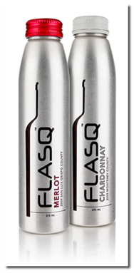 FLASQ- The First U.S. Wine to Adopt Aluminum Bottles