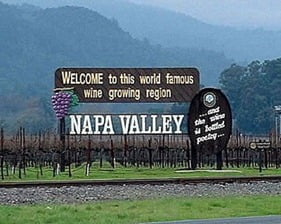 How do you make a small fortune in Napa? Start with a big one!