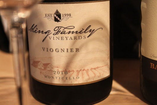 King Family Vineyards Viognier