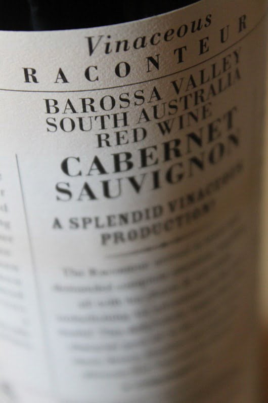 Vinaceous Raconteur Cabernet South Australia