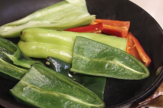 Peppers in a Pan.