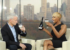 Even the Silver Fox drinks Moscato!