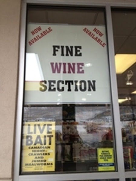 Fine Wine and Live Bait