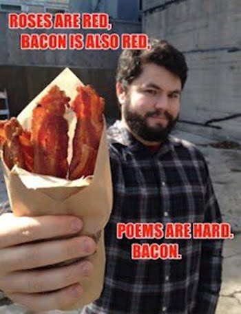 My Kind of Poem. Bacon.