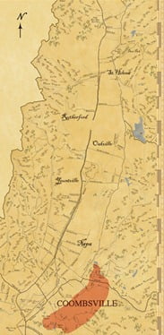 Coombsville AVA Wine Map