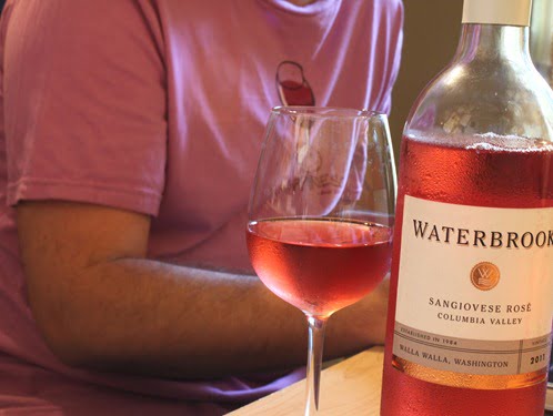 Waterbrook Sangiovese Rose, Columbia Valley, Washington State.