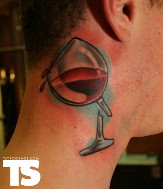 Buy Wine Glass Heart Temporary Tattoo Online in India - Etsy