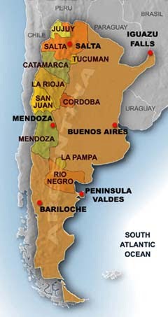 Argentina-Wine-Map