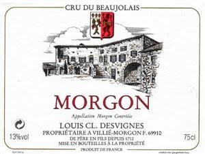 Desvignes Morgon Javernieres Beaujolais