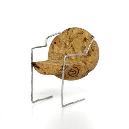 Amazing Champagne Cork Chairs.