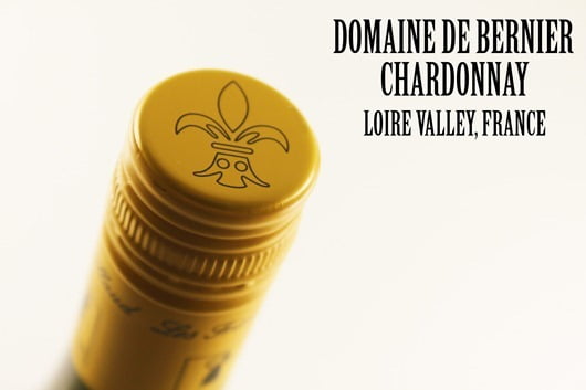 Domaine de Bernier Chardonnay, Loire Valley, France.