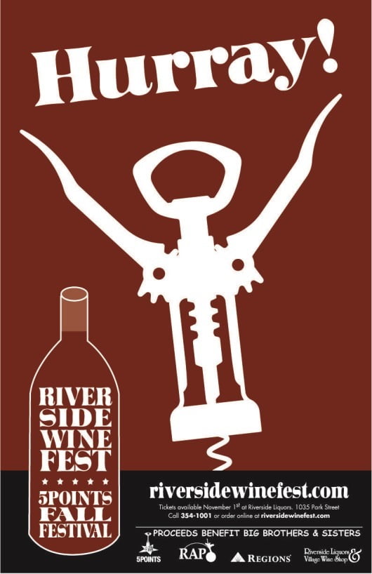 The 11th Annual Riverside WineFest & 5 Points Fall Festival 